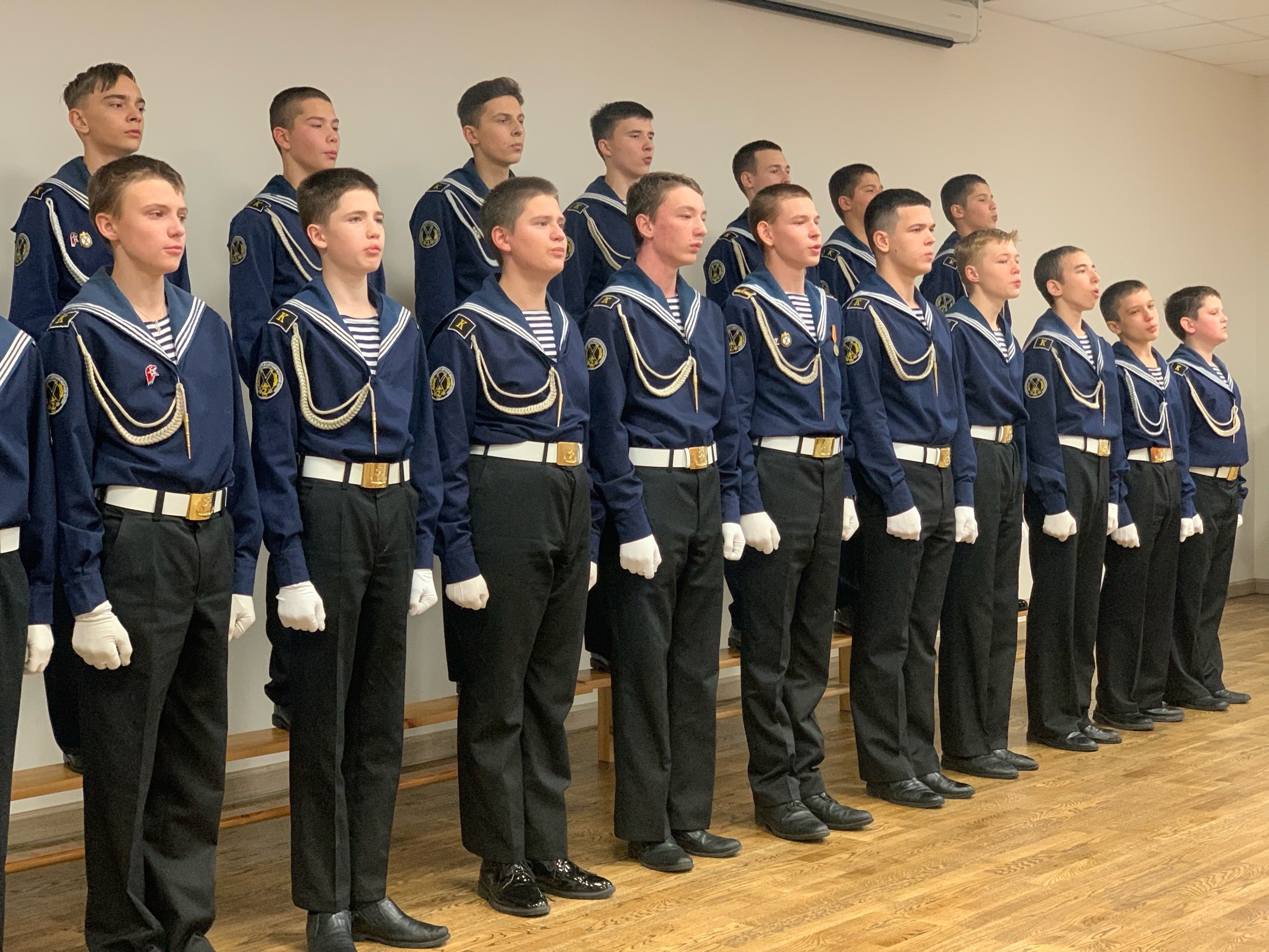 Областной смотр-конкурс хоров кадетских классов - 2023.